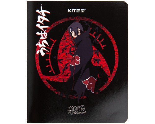 Зошит Kite Naruto 48 аркушів, клітинка (NR23-259)