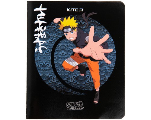 Зошит Kite Naruto 48 аркушів, клітинка (NR23-259)