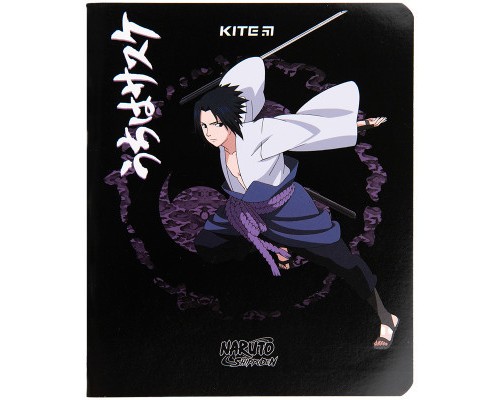 Зошит Kite Naruto 48 аркушів, клітинка (NR23-259)