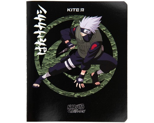Зошит Kite Naruto 48 аркушів, клітинка (NR23-259)