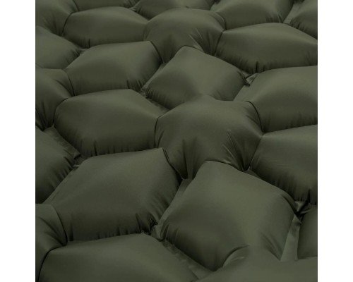 Туристичний килимок Highlander Nap-Pak Inflatable Sleeping Mat 5 cm Olive AIR071 (929796)