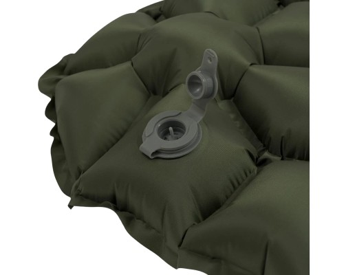 Туристичний килимок Highlander Nap-Pak Inflatable Sleeping Mat 5 cm Olive AIR071 (929796)