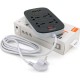 Мережевий фільтр живлення LDNIO SC4407, 3 роз+4USB (SC4407)