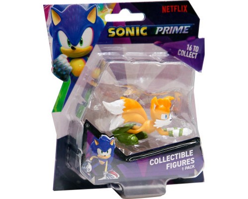 Фігурка Sonic Prime Тейлз готовий до бою 6,5 см (SON2010B)