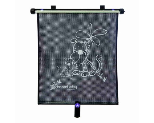 Сонцезахисний екран в автомобіль DreamBaby Zebra+Tiger (G238)