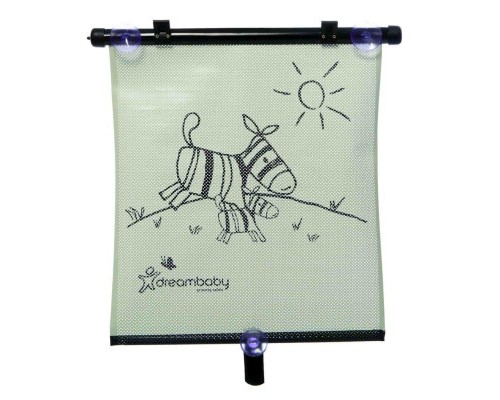 Сонцезахисний екран в автомобіль DreamBaby Zebra+Tiger (G238)