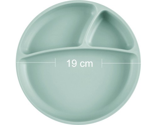 Тарілка дитяча MinikOiOi Portions - River Green (101050007)