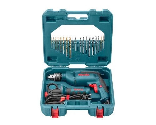 Дриль Ronix ударний 850Вт, набір (2250K)