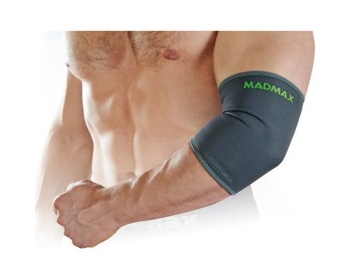 Фіксатор ліктя MadMax MFA-293 Zahoprene Elbow Support Dark Grey/Green XL (MFA-293_XL)