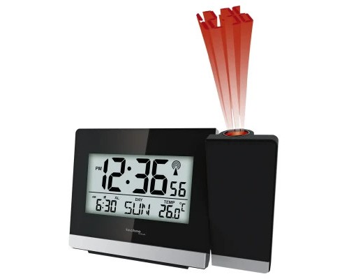 Настільний годинник Technoline WT536 проекційний Black (DAS301196) Настільний годинник Technoline WT536 проекційний Black (DAS301196)
