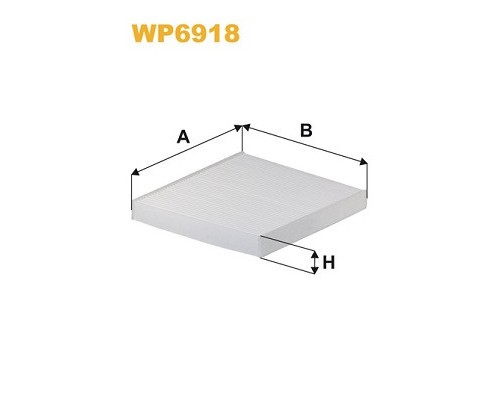 Фільтр салону Wixfiltron WP6918 Фільтр салону Wixfiltron WP6918