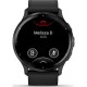 Смарт-годинник Garmin Venu 3, Black + Slate, Leather, GPS (010-02784-52)