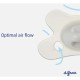 Пустушка Difrax Natural, 0-6 міс (123 Apricot_grid)
