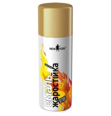 Аерозольна фарба для автомобіля New Ton жаростійка золотиста, 400 мл (651)