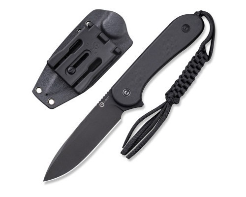 Ніж Civivi Fixed Blade Elementum Black Blade G10 (C2105A)