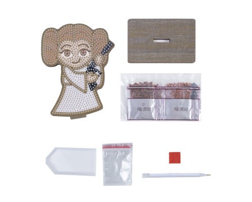 Набір для творчості Crystal Art Принцеса Лея (CAFGR-SWS003)