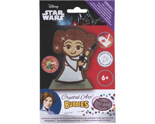 Набір для творчості Crystal Art Принцеса Лея (CAFGR-SWS003)