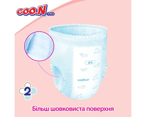 Підгузки GOO.N Plus Трусики для дітей 13-25 кг розмір XXL 28 шт (21000634)