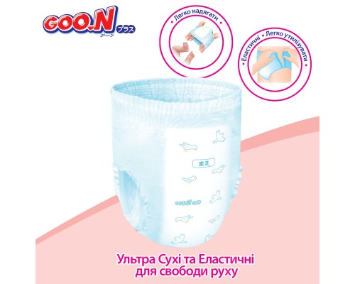 Підгузки GOO.N Plus Трусики для дітей 13-25 кг розмір XXL 28 шт (21000634)