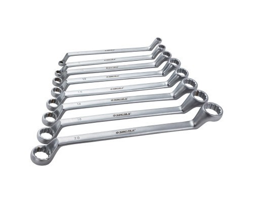 Ключ Sigma набір накидних 8шт 6-22мм CrV satine (6010051)