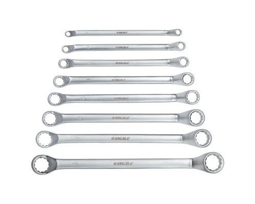 Ключ Sigma набір накидних 8шт 6-22мм CrV satine (6010051)