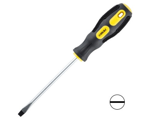 Викрутка Sigma шліцева SL6.0x125мм CrV (4006391)