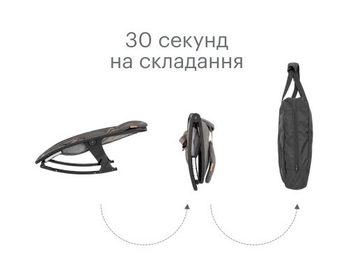 Крісло-гойдалка Tutti Bambini Bambini Nova чорний (611015/9999) Крісло-гойдалка Tutti Bambini Bambini Nova чорний (611015/9999)