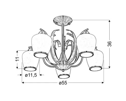 Люстра Candellux OPERA (35-54968)
