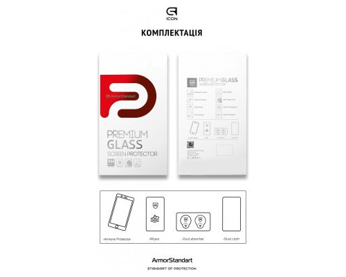 Скло захисне Armorstandart Icon Xiaomi Redmi Note 13 Pro 4G Black (ARM73386) Скло захисне Armorstandart Icon Xiaomi Redmi Note 13 Pro 4G Black (ARM73386)