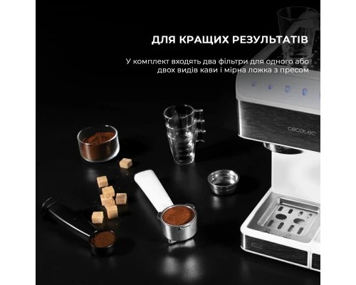Ріжкова кавоварка еспресо Cecotec CCTC-01557 Ріжкова кавоварка еспресо Cecotec CCTC-01557