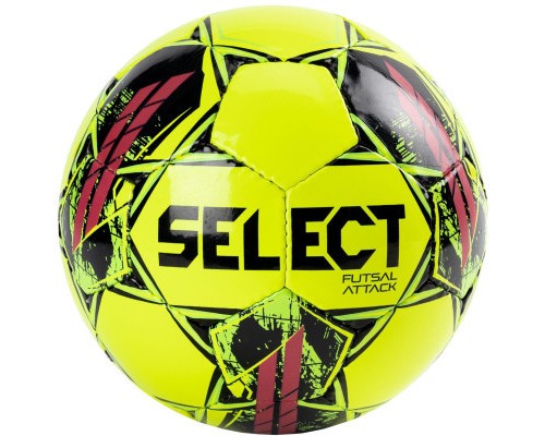 М'яч футзальний Select Attack v22 жовто-рожевий Уні 4 (5703543298426)