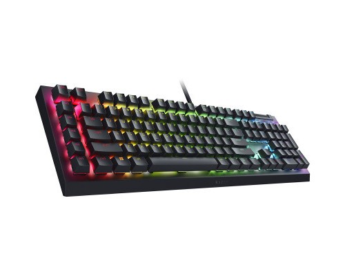 Клавіатура Razer BlackWidow V4 X Yellow Switch USB RU Black (RZ03-04702500-R3R1)