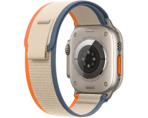 Ремінець до смарт-годинника Apple 49mm Orange/Beige Trail Loop - S/M (MT5W3ZM/A)