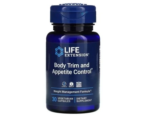 Трави Life Extension Стройность тела и контроль аппетита, Body Trim and Appetite Control, (LEX-25043)
