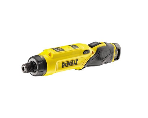 Викрутка акумуляторна DeWALT 7.2 Li-Ion, 2x1Ah, 430 об/хв, кейс (DCF680G2)