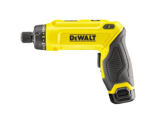 Викрутка акумуляторна DeWALT 7.2 Li-Ion, 2x1Ah, 430 об/хв, кейс (DCF680G2)