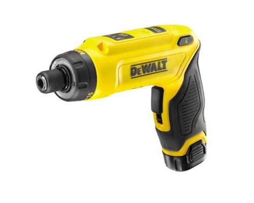 Викрутка акумуляторна DeWALT 7.2 Li-Ion, 2x1Ah, 430 об/хв, кейс (DCF680G2)