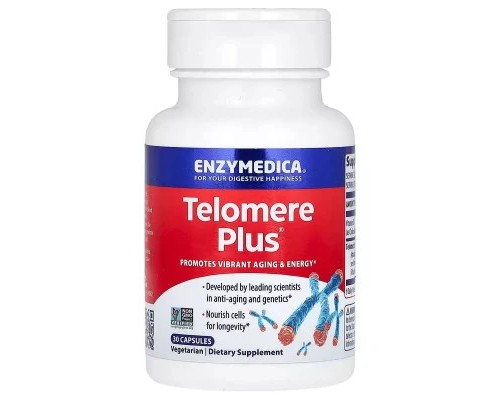 Вітамінно-мінеральний комплекс Enzymedica Теломер Плюс, Telomere Plus, 30 капсул (ENZ-15010) Вітамінно-мінеральний комплекс Enzymedica Теломер Плюс, Telomere Plus, 30 капсул (ENZ-15010)
