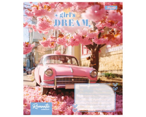 Зошит 1 вересня 1В Girls dream 36 аркушів лінія (767342)