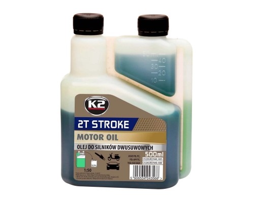 Моторна олива K2 2T Stroke Oil Green 500 мл (O528GREENML500E)