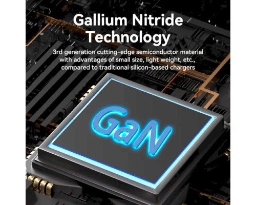 Зарядний пристрій Vention 3xUSB 65W (2xUSB-C+USB-A) PD3.0+QC4.0 black (FEDB0-EU)