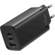 Зарядний пристрій Vention 3xUSB 65W (2xUSB-C+USB-A) PD3.0+QC4.0 black (FEDB0-EU)