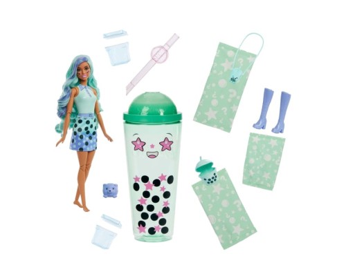Лялька Barbie Pop Reveal серії Круті Бабл-ті – зелений чай (HTJ21)