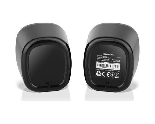 Акустична система REAL-EL S-55 Black (EL121100014) 