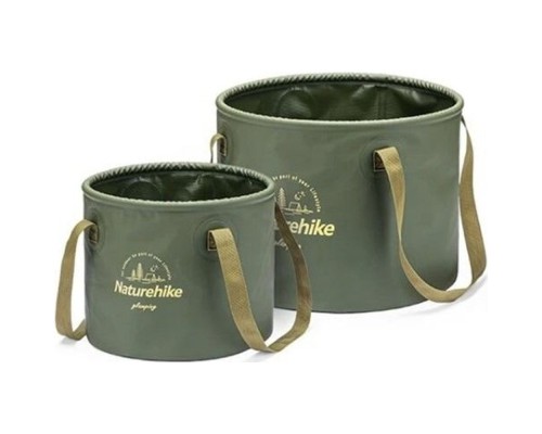 Відро складне Naturehike ПВХ NH20SJ040 10 л зелене (6927595764626) Відро складне Naturehike ПВХ NH20SJ040 10 л зелене (6927595764626)