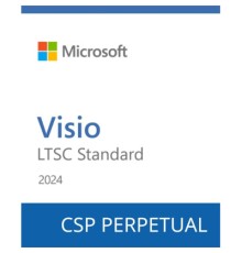 Офісний додаток Microsoft Visio LTSC Standard 2024 Commercial Software, Perpetual (DG7GMGF0PN42_0002)