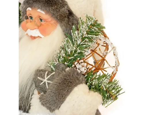 Новорічна фігурка Time Eco Добрий Санта Клаус 46 см (4820211100445)