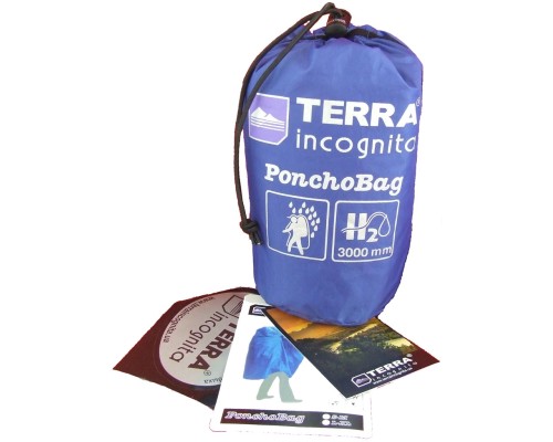 Накидка Terra Incognita PonchoBag L/XL blue (4823081504412)