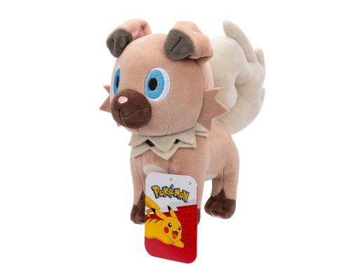 М'яка іграшка Pokemon Рокрафф W20, 20 см (PKW3663)