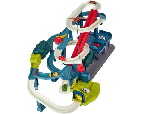 Ігровий набір ZIPP Toys Dino автотрек-міська розв'язка електричний, 8 машинок (6603A)